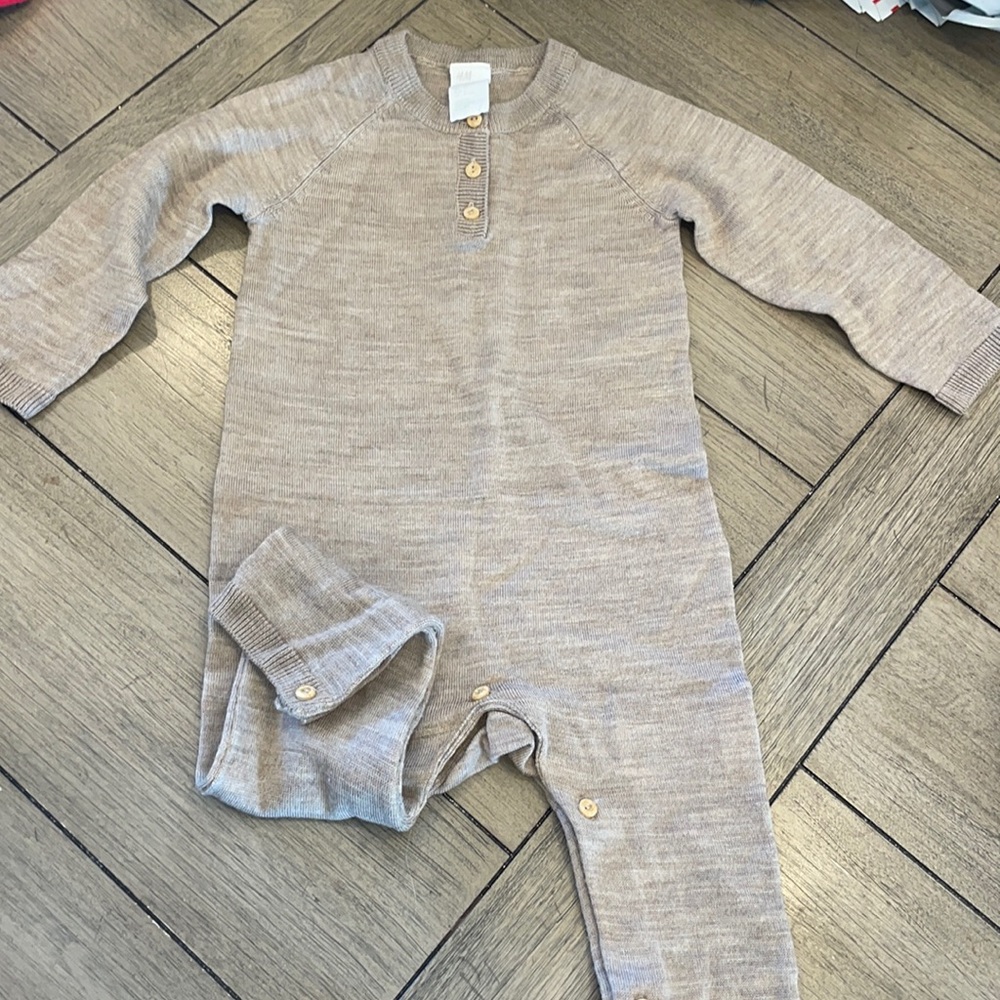 Tan romper unisex